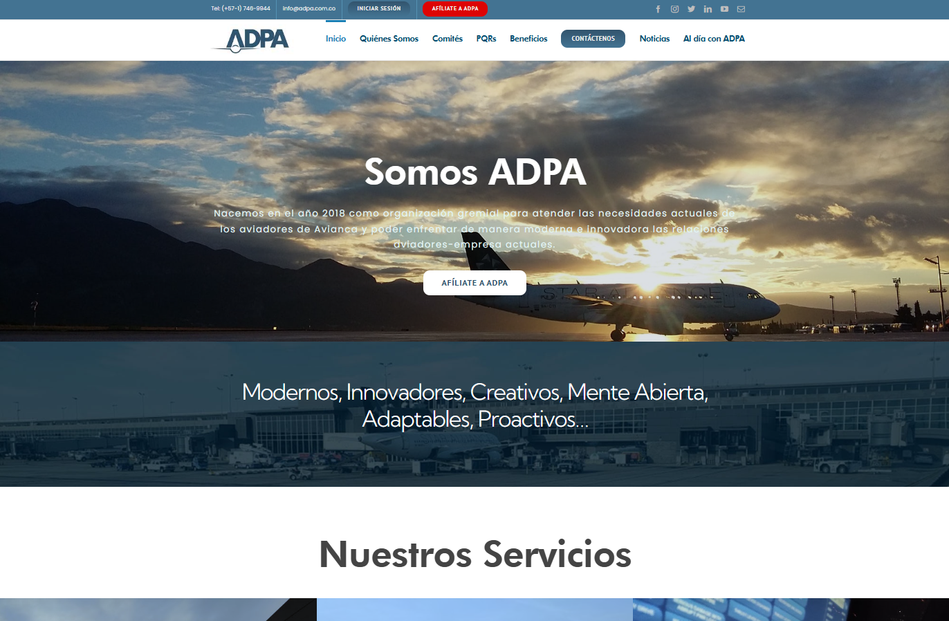 Antes ADPA